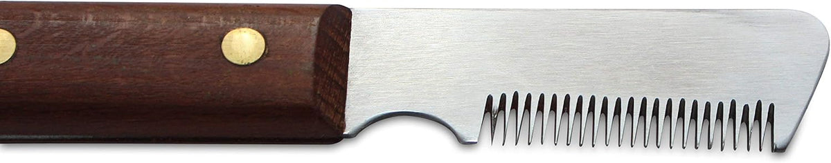 Mars Professional Dog Stripping Knife Grooming Tool, Sharp Tooth - Medium Slant Tooth - image 2
