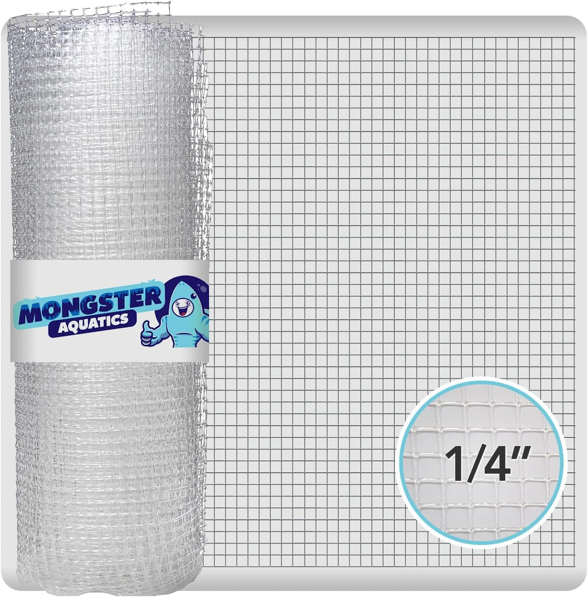 Aquarium Mesh Lid Clear Netting for Top Cover 4x5 ft – Essentials for Fish