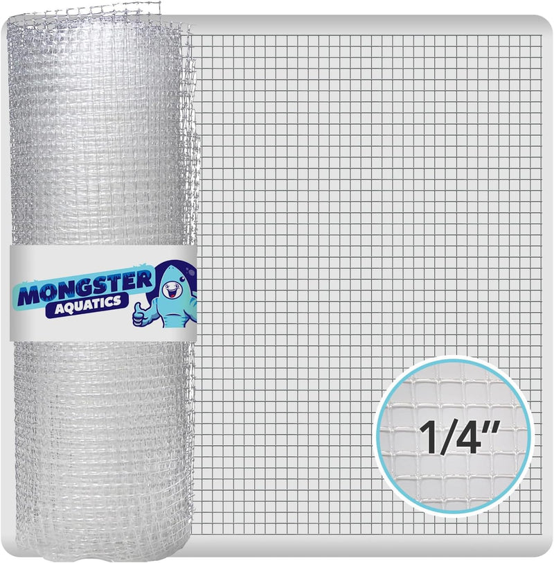 Aquarium Mesh Lid Clear Netting for Top Cover 4x5 ft – Essentials for Fish