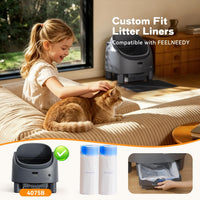 Automatic Litter Box Self Cleaning - Trash Bags 3 Rolls - image 3