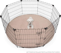 Paw Inspired Round Washable Pee Pad for Dogs | Reusable Puppy Pad for Potty Training, Whelping, Waterproof Mat | Leakproof, Non-Slip Liner (60" Extra Large Size, 1 Pack)