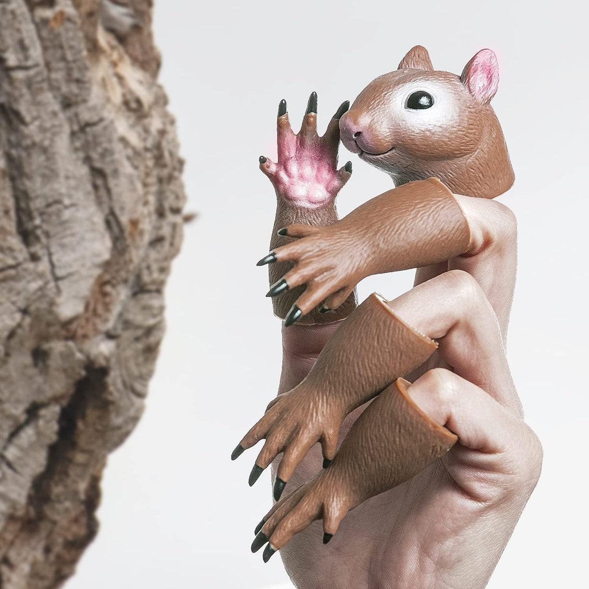 Squirrel Finger Puppet Set - image 3