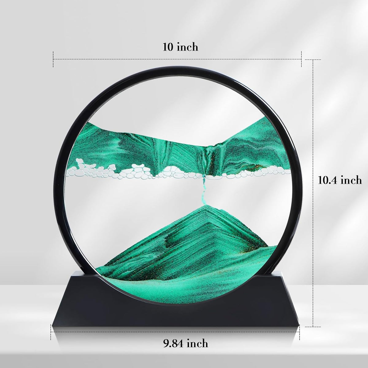 Moving Sand Art Liquid Motion - 12 inch / Green - image 2