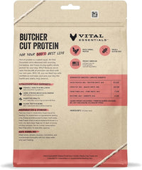 Vital Essentials Chicken Necks Dog Treats, 9 oz | Freeze-Dried Raw | Single Ingredient | Premium Quality High Protein Training Treats | Grain Free, Gluten Free, Filler Free