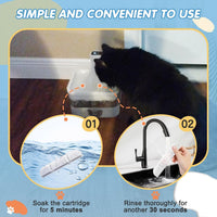 16 Packs Replacement Filters Compatible with Downy Paws Cat Water - 12PCS - image 3