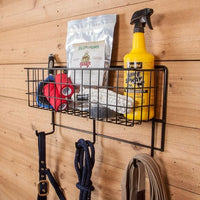 Basket & Tack Rack for Horse | Sturdy, Multi-Function, Mounted Design | 5 Year Warranty