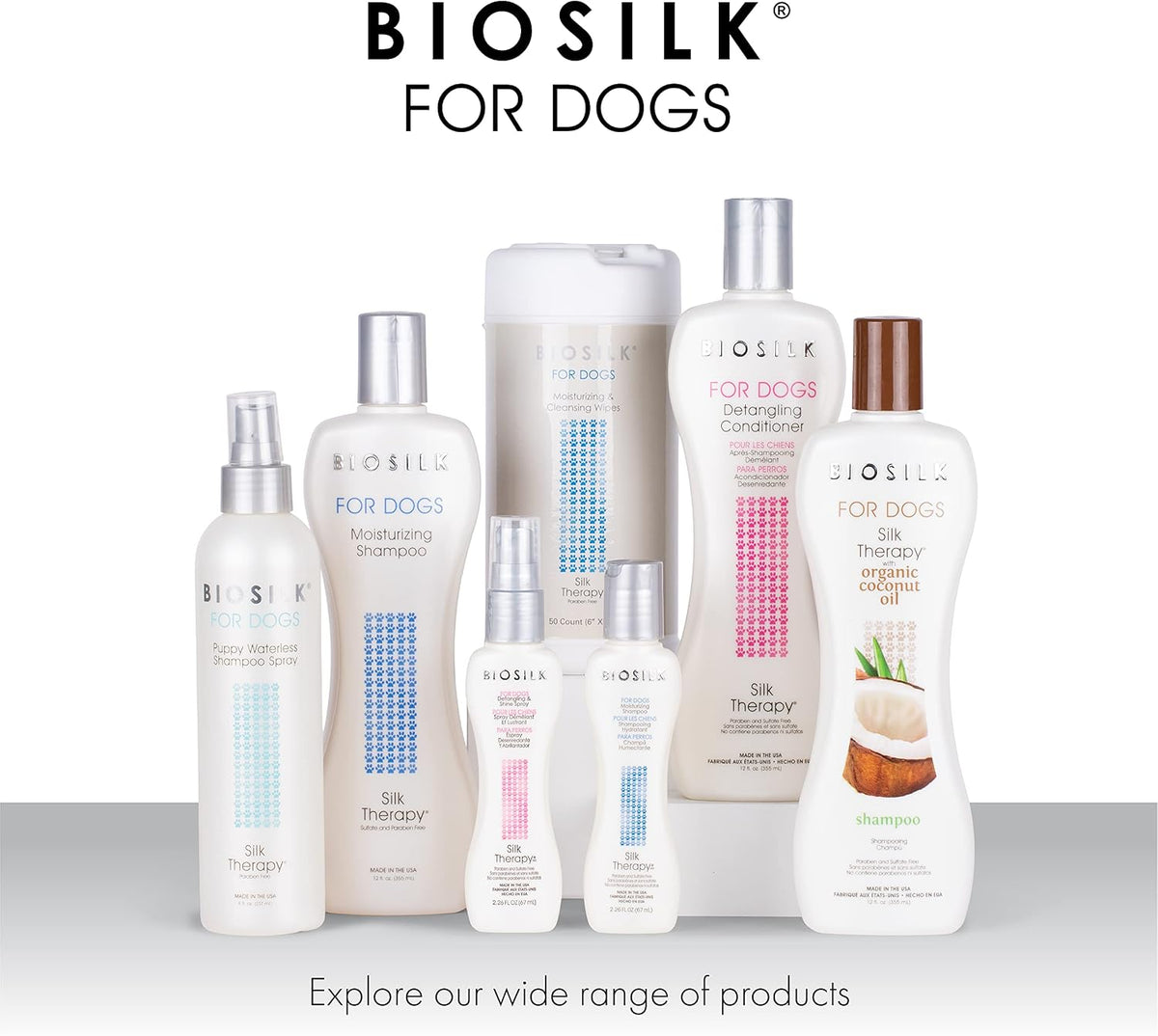 BioSilk for Dogs Silk Therapy Detangling Conditioner - 12 Fl Oz (Pack of 1) - image 3