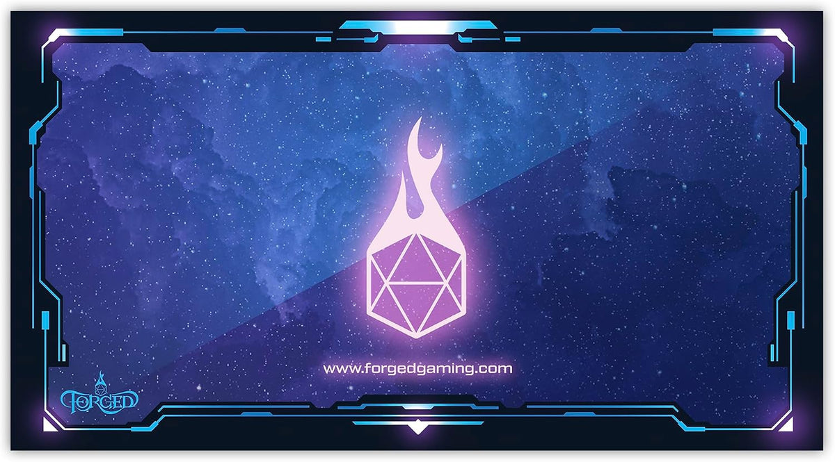 Forged Dice Co. Dice Tray 14" - Black Tray W/ Keybinder Mat - image 3
