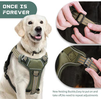 No Pull Dog Harness for Medium Dogs - Army Green / XL - image 4