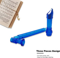 Felt Recorder Case for Soprano, Gray, for Kids – Fun for Kids & Family - Transparent Blue - image 2