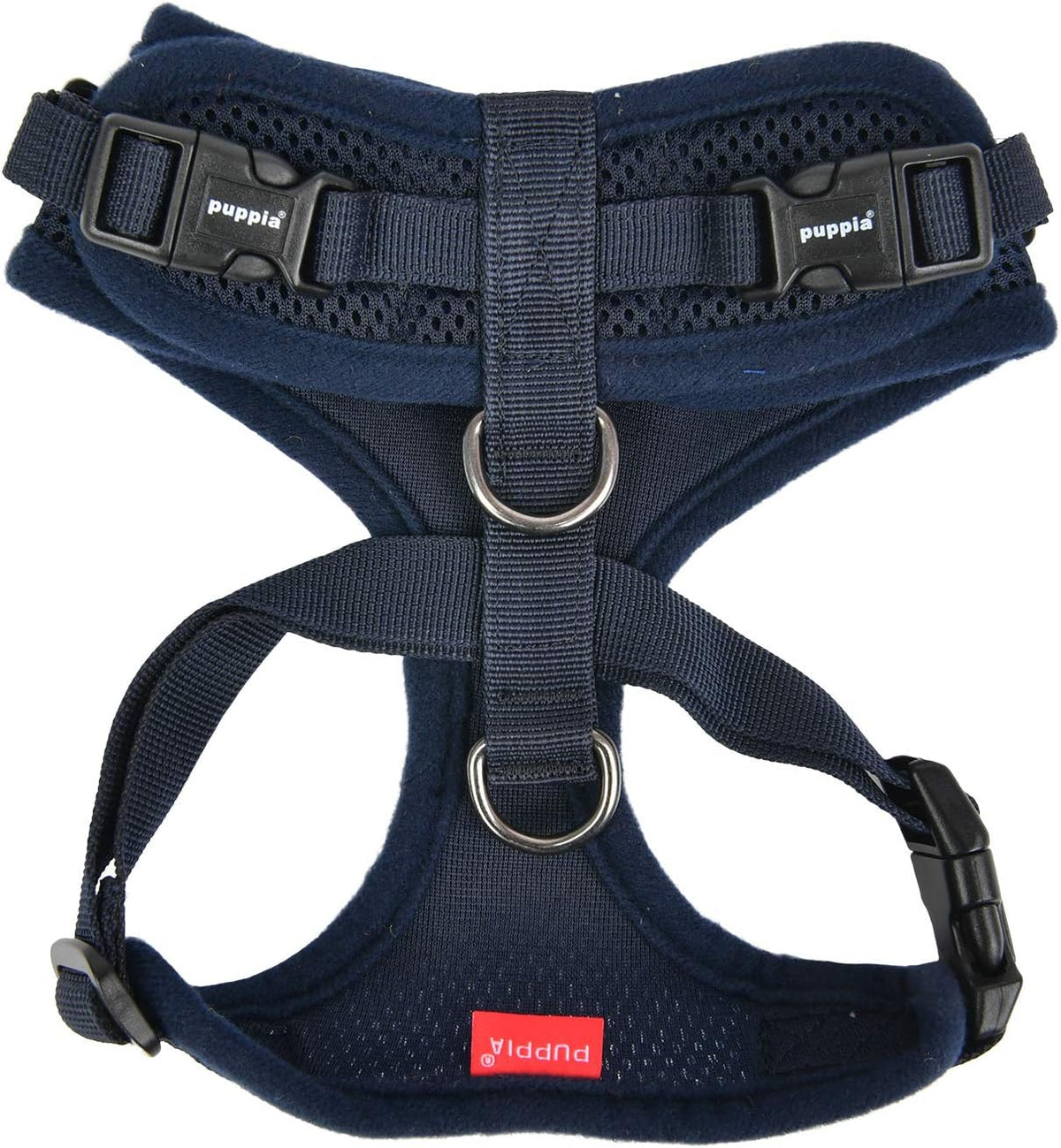 Authentic Puppia RiteFit Harness with Adjustable Neck - Navy / Small (Pack of 2) - image 2