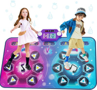 maysida Dance Mat Toy Gift for Kids ages 3-12 - Blue