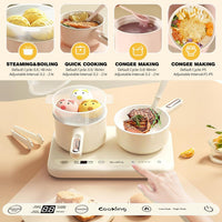 Cicicooie beige mini cooking set with electric burner - view 4