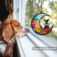 Original CCiaga DIY Dog Angel Memorial Suncatcher with Sympathy Card - 2-rainbow Bridge - image 3