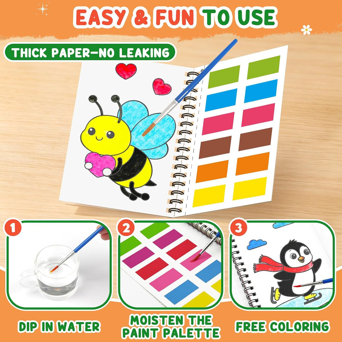 ZMLM 24 Pack Coloring Books - Animals - image 4