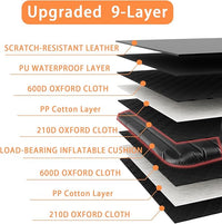 Car Back Seat Pet Cover for Dogs Back Seats Protector, Soft Inflatable Cushion Backseat Extender Comfortable Dog Hammock, Waterproof Dog Bed Rear Travel Accessories for Car,SUV,Truck