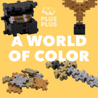 PLUS 240 Piece Glow in the Dark Mix, Mini Waffle Blocks - Treasure Mix Play Tube - image 4