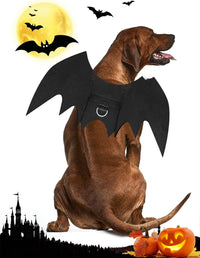 Halloween Dog Bat Wings Costume - X-Large - image 2