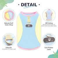 3 Pack Dog Cooling Vest with D-Ring Dog Tshirt Sun Protection Small - 1Pack Blue / Large - image 4