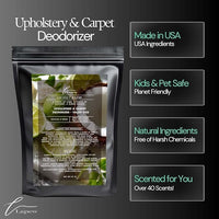 Coconut & Lime Carpet Freshener Powder Refill 36 oz | Powerful Odor Eliminator for Home | Upholstery Deodorizer | Carpet Deodorizer | Pet Urine | Cat Litter Box | Coconut Lime Verbena Fragrance