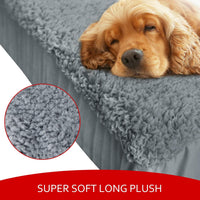 Dog Bed Covers Soft Plush Replacement Washable, Cover Only - 30"L x 20"W x 6"Th / 1 - image 2