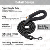 Small Dog Harness and Leash Set, No Pull Puppy Pet Vest, S - XX-Small(Chest Girth 11.5"-13") / Houndstooth(Black) - image 3