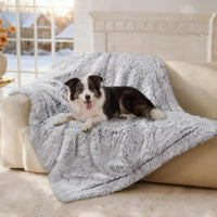 Luciphia Calming Waterproof Dog Blanket - Mist Grey / 50"x60"