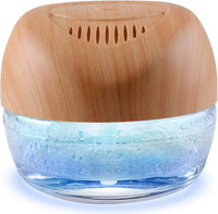 Water-Based Purifier Air Washer, Air Revitalizer & Freshener, Air Fresher with 7 LED Color Changing Light for Rooms (LightYellow)