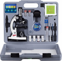 AmScope M30-ABS-KT2-W Beginner Microscope STEM Kit, White – Fun for Kids & Family - Microscope Kit / A) White Microscope Kit