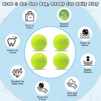 Magicorange Tennis Balls for Dogs - Yellow / 4 Pack - image 3