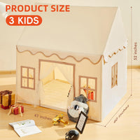 Large Kids Tent Playhouse Base Fabric with Star Lights - Playhouse+mat - image 3