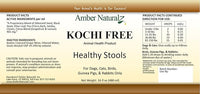 Amber NaturalZ Kochi Free Herbal Supplement for Dogs, Cats, Birds, Rabbits, and Guinea Pigs | Supports Healthy Bowel Function | Natural Aid for Digestive Balance | 16 Fluid Ounce Glass Bottle
