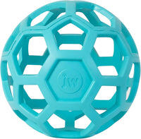JW Pet HOL-ee Roller Dog Puzzle Ball, Large 5.5in - Blue / Large