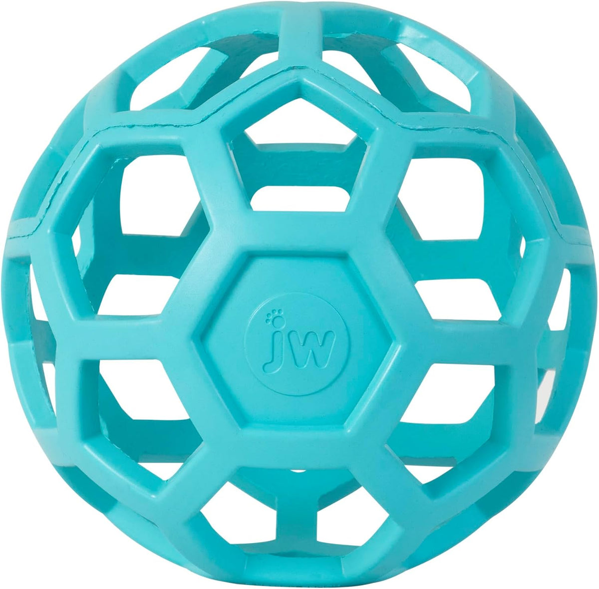 JW Pet HOL-ee Roller Dog Puzzle Ball, Large 5.5in - Blue / Large