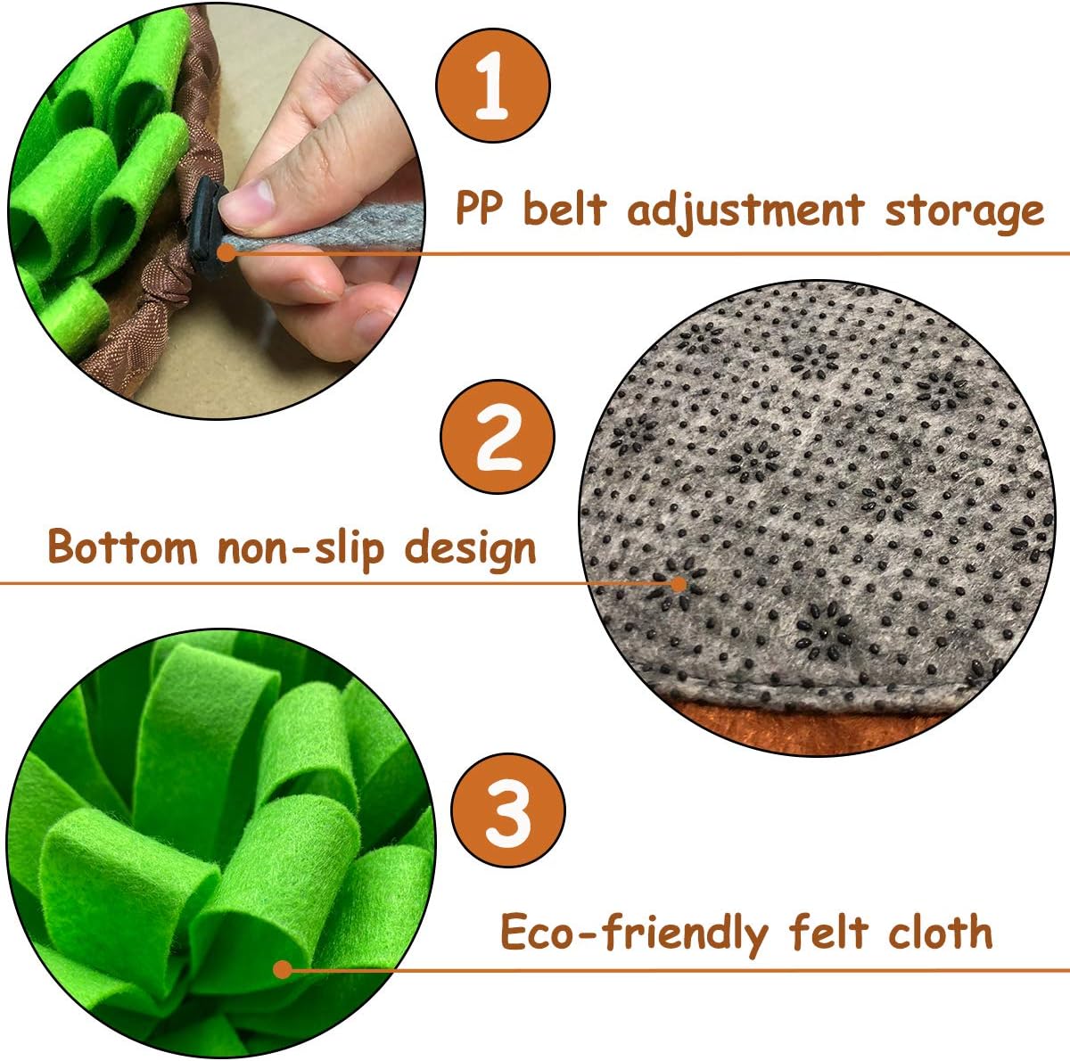Dog Snuffle-Mat Slow-Feeder-Bowl - Single - image 3