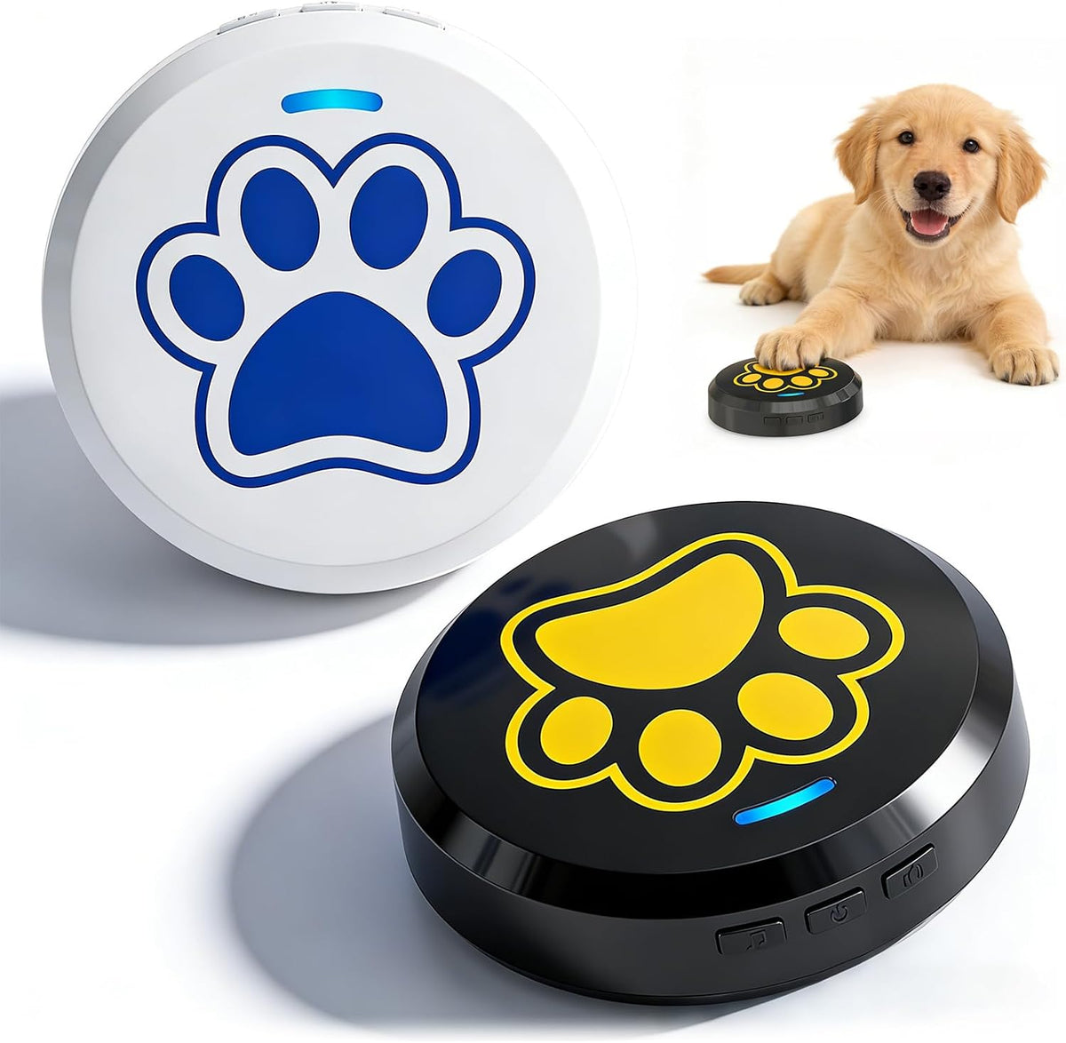 Dog Training Bells for Door - Blue+Black