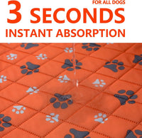 Washable Pee Pad for Dogs of 2Pack Reusable Puppy Non-Slip Pet - 31*36 / Pink - image 2