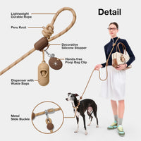 VETRESKA Hands-Free Dog Leash - Coffee Brown - image 4