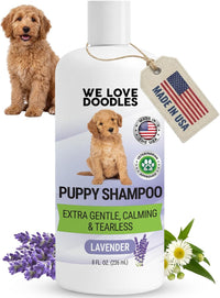 Puppy Shampoo & Conditioner, Tearless Hypoallergenic Wash - Lavender