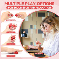 Magnetic Fidget Balls for Adults & Teens - Purple/Pink (8-pack) - image 4