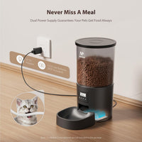 IMIPAW Automatic Cat Feeders - 5L / Black - image 3