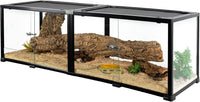 REPTIZOO 84 Gallon Large Reptile Terrarium Extra-Long 60" x 18" x 18" - 60" x 18" x 18" - image 2