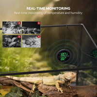 PAIZOO Real-time Display LED Digital Reptile Thermometer and Humidity - image 4