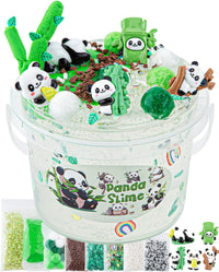 Astronaut Galaxy Slime for Kids, Big Slime Bucket with Clay - Clear Slime
