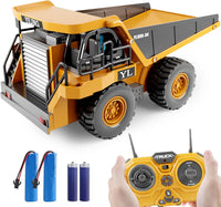 Dwi Dowellin Rc Bulldozer Toys for Boys - Dump Truck