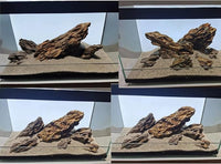 Unocho Aquarium Stone Rocks Dragon Stone Rock 10LB Aquarium décor Rocks Aquascaping Stone Fish Rocks for Aquariums Landscaping Model Tank Decoration-2-6 inches