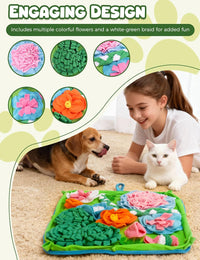 Snuffle Mat for Dogs, Slow Feeder Interactive Puzzle Dog Food Mat – Essentials for Dogs - image 2