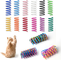 12PCS 12Colors Cat Spring Toys for Indoor Cats – Essentials for Cats - 24psc 12color