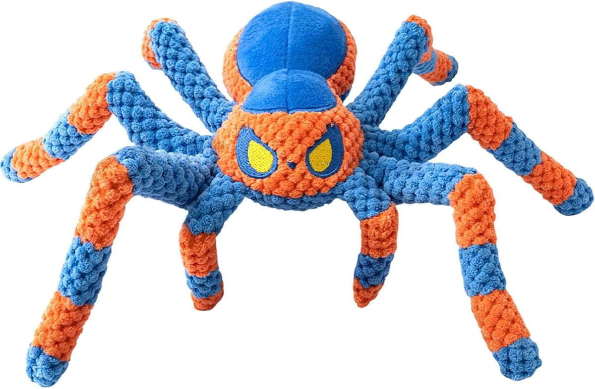 LEGEND SANDY Tough Dog Toys - 1 Pack Blue Spider