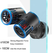 Carefree Fish Aquarium Magnetic Dual Powerheads 25W 5400Gph - 25W(Dual Heads) - image 2